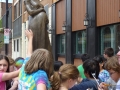 Children with Expectant Mother sculpture